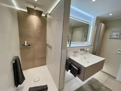 Ein Badezimmer in der Unterkunft Haus-Holidayde Walkenried Harz Holiday 1 - a67282