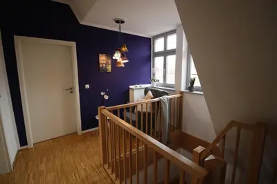Ein Sitzbereich in der Unterkunft St. Aegidii- Blick