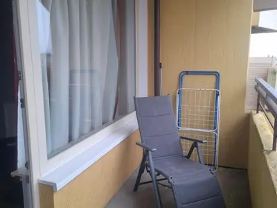 Ein Balkon oder eine Terrasse in der Unterkunft Apartment 240