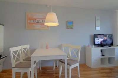 TV/Unterhaltungsangebot in der Unterkunft Apartment 240