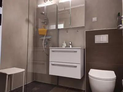 Ein Badezimmer in der Unterkunft Ferienwohnung Bergwiese 20