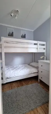 Ein Bett oder Betten in einem Zimmer der Unterkunft FeWo Wanderlust
