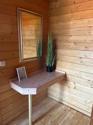 Grundriss der Unterkunft JS Feriendomizile Haus Sonnenschein Bettwäsche Handtücher inkl