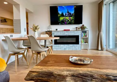 TV/Unterhaltungsangebot in der Unterkunft Ferienwohnung Harzurlaub
