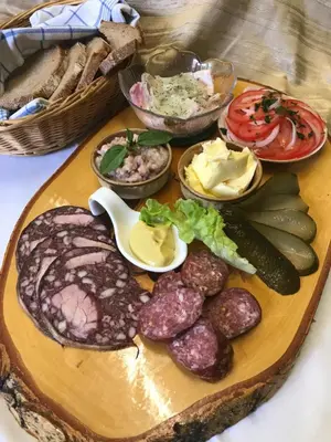 Essen im Bed & Breakfast oder in der Nähe