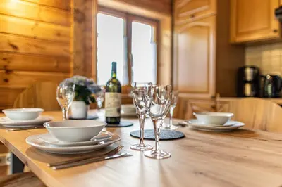 Kaffee-/Teezubehör in der Unterkunft Ferienhaus Weitblick Altenbrak