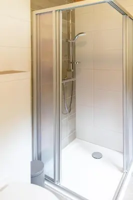 Ein Badezimmer in der Unterkunft Ferienhaus Weitblick Altenbrak