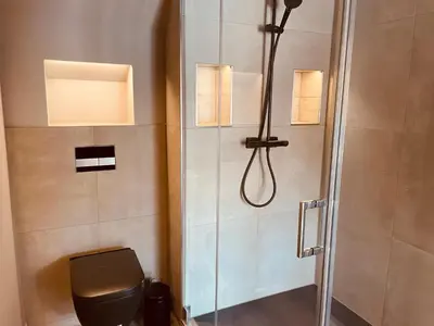 Ein Badezimmer in der Unterkunft FourElements