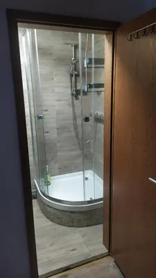 Ein Badezimmer in der Unterkunft Haus am Wald Zorge 16+ Gäste