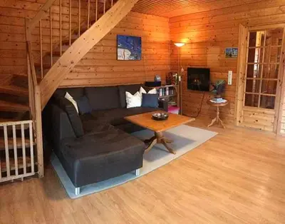 TV/Unterhaltungsangebot in der Unterkunft Naturerlebnisdorf Blauvogel im Harz