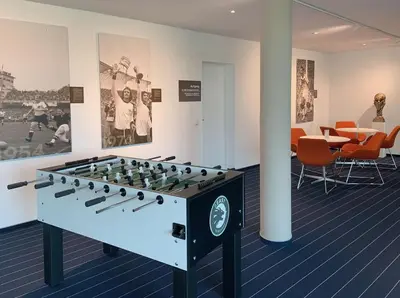 Eine Spielezimmer in der Unterkunft K6 Seminarhotel