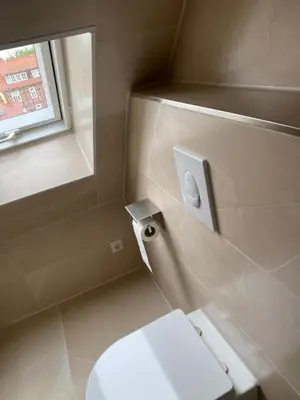 Ein Badezimmer in der Unterkunft Harzer Kuschelnest