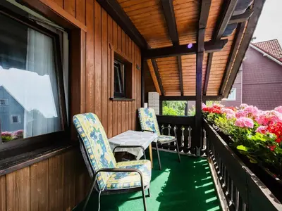 Ein Garten an der Unterkunft Haus Sabine - Familienzimmer 1