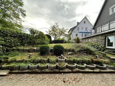 Ein Garten an der Unterkunft Meine HarzZeit