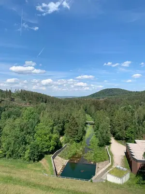 Naturlandschaft in der Nähe der Ferienwohnung