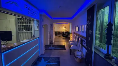 TV/Unterhaltungsangebot in der Unterkunft Hotel Paidion