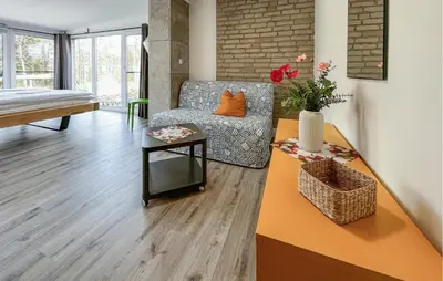Ein Sitzbereich in der Unterkunft Gorgeous Home In Thale Friedrichsbrunn