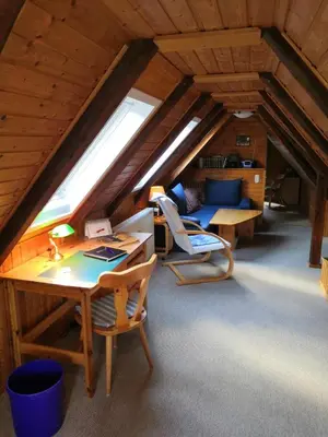 Ein Sitzbereich in der Unterkunft Haus Fessel - Zeterklippe
