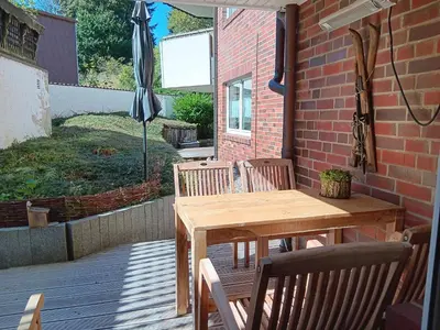 Ein Garten an der Unterkunft Harzglanz FeWo's KuschelBude