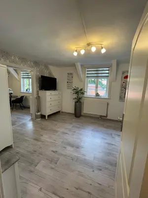 Küche/Küchenzeile in der Unterkunft Apartment A5 Goslar am Marktplatz