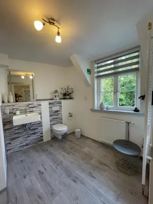 Ein Badezimmer in der Unterkunft Apartment A5 Goslar am Marktplatz