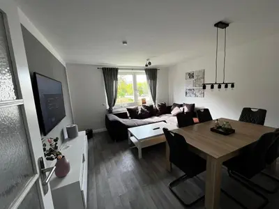 TV/Unterhaltungsangebot in der Unterkunft Ferienwohnung Carlos 1 und 2