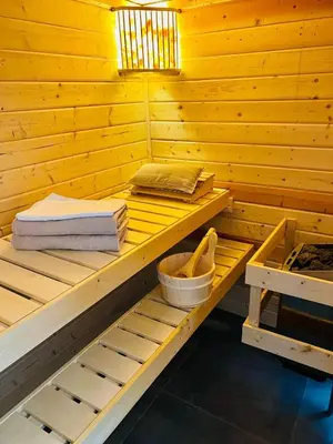 Grundriss der Unterkunft FeWo gemütliche Residenz mit Holzofen-Sauna von Harztraveler