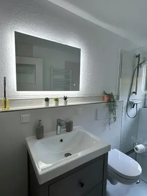 Ein Badezimmer in der Unterkunft Apartments-Badharzburg / Ferienwohnung im Zentrum
