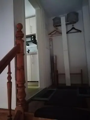 Küche/Küchenzeile in der Unterkunft Apartment-Studio baubiologisch in Quedlinburg