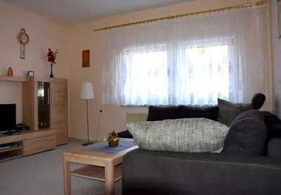 TV/Unterhaltungsangebot in der Unterkunft Ferienwohnung 