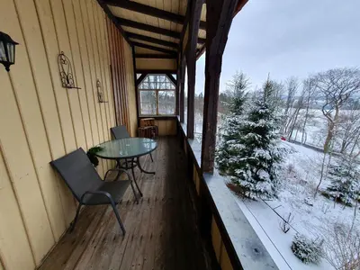 Haus Sonnenblick im Winter