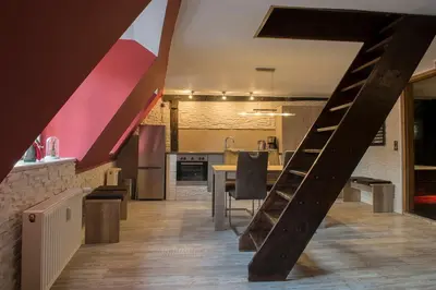 Küche/Küchenzeile in der Unterkunft Apartment Alma
