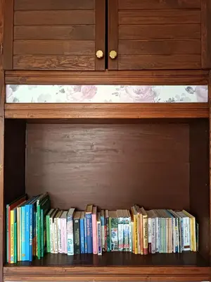 Die Bibliothek in der Ferienwohnung