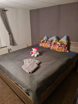 Ein Bett oder Betten in einem Zimmer der Unterkunft Ferienwohnungen Fam. Bartl