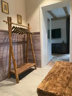 Ein Bett oder Betten in einem Zimmer der Unterkunft BERGLAGE - Das UrlaubZuhause - Ferienhäuser