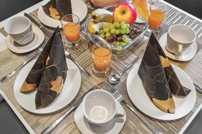Essen in der Ferienwohnung oder in der Nähe