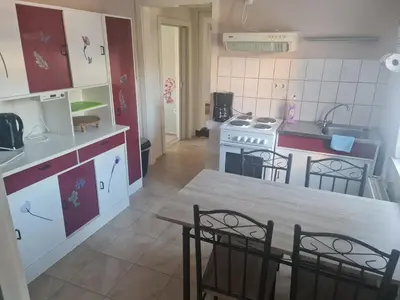 Küche/Küchenzeile in der Unterkunft Ferienwohnungen Fam. Bartl