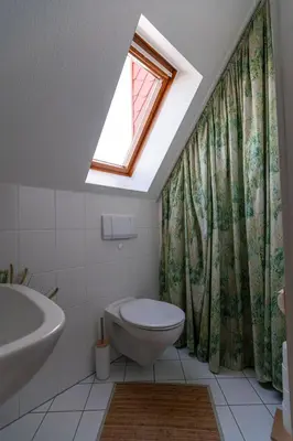 Ein Badezimmer in der Unterkunft KIosterlinchen