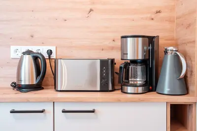 Kaffee-/Teezubehör in der Unterkunft Altes Forsthaus im Harz