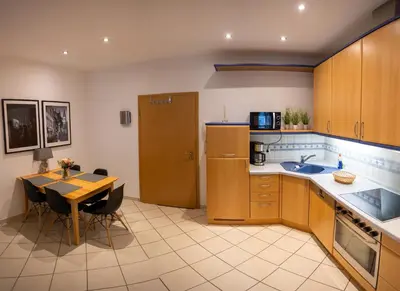 Küche/Küchenzeile in der Unterkunft Ferienwohnung Irene
