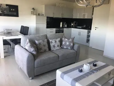 Küche/Küchenzeile in der Unterkunft Apartment 256