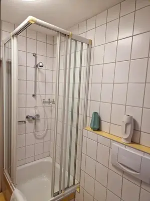 Ein Badezimmer in der Unterkunft Zum Jakobi 6