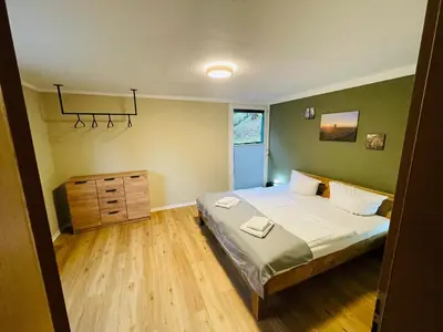 Grundriss der Unterkunft Kleine Wohnung am Bach