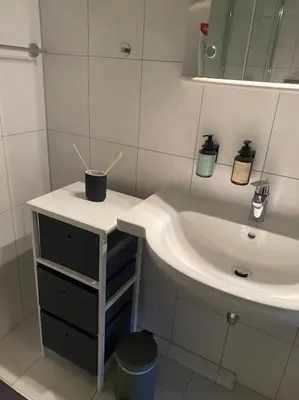 Ein Badezimmer in der Unterkunft Die HarzSchrittMacher - Bergmann 24