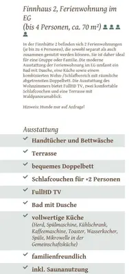 Grundriss der Unterkunft Dambachhaus Thale