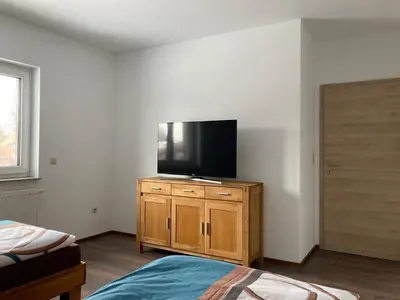 TV/Unterhaltungsangebot in der Unterkunft Ferienwohnung Kröger I