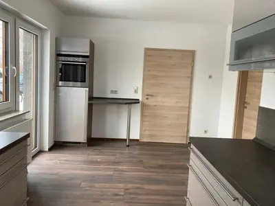 Küche/Küchenzeile in der Unterkunft Ferienwohnung Kröger I
