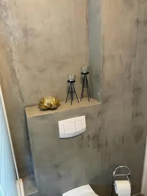 Ein Badezimmer in der Unterkunft Goldtaler