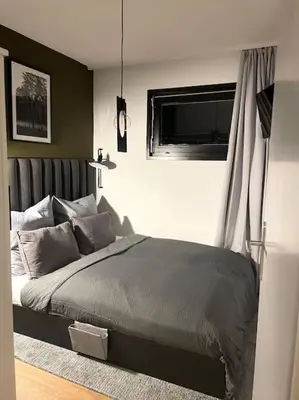 Ein Bett oder Betten in einem Zimmer der Unterkunft Friends and Family Sankt Andreasberg