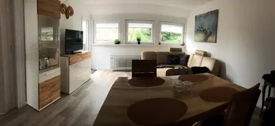 TV/Unterhaltungsangebot in der Unterkunft Ferienwohnung Eichhörnchenkobel